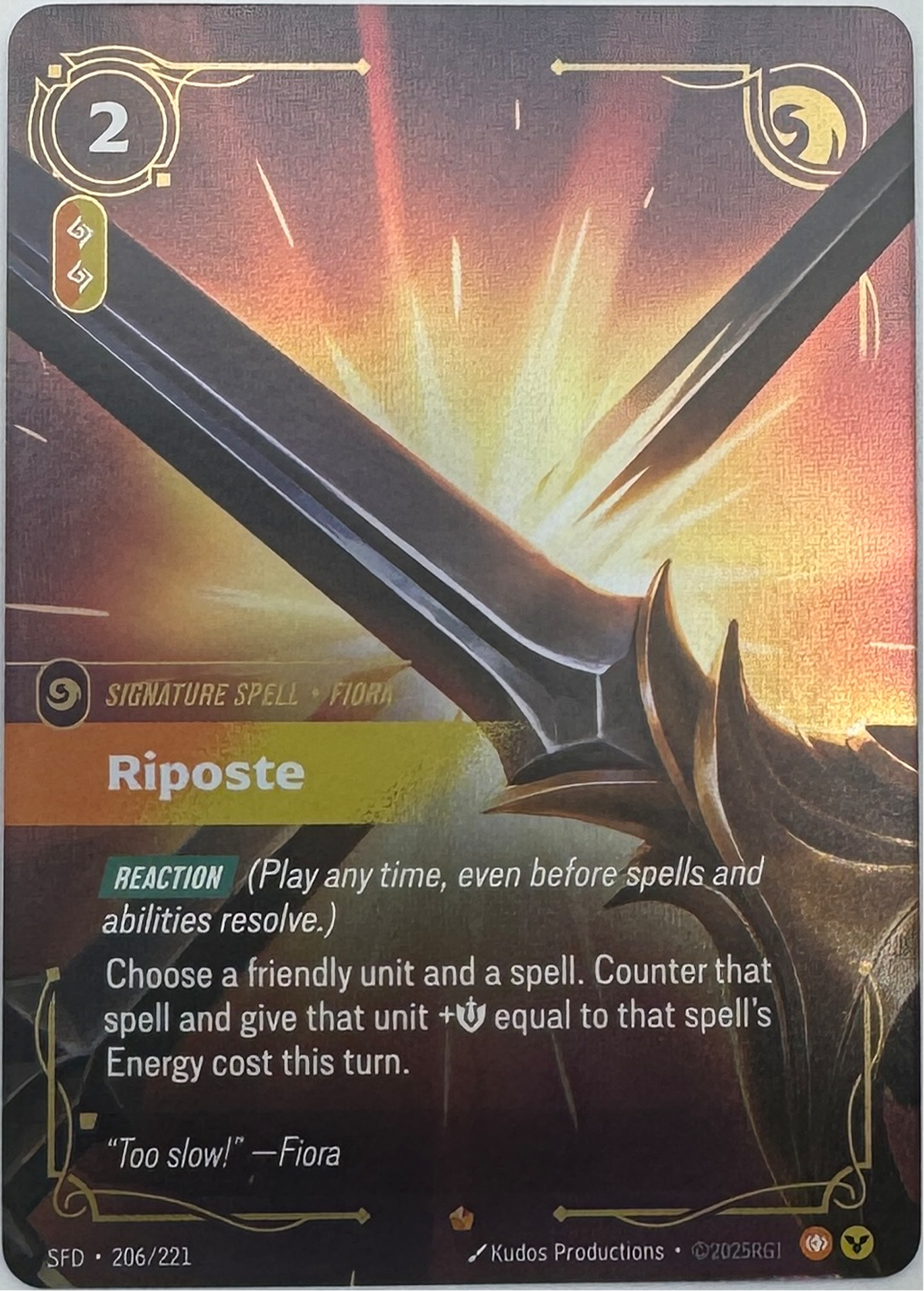 Riposte SFD 206/221