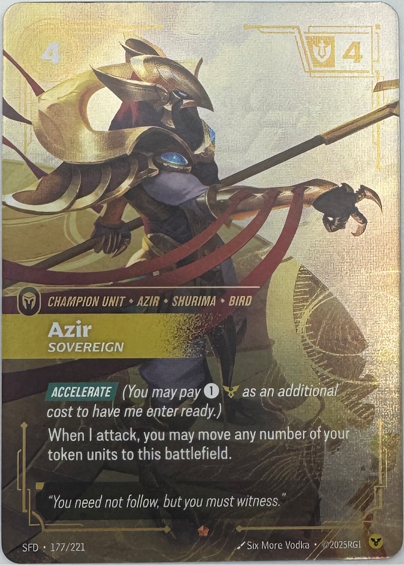 Azir Sovereign SFD 177/221