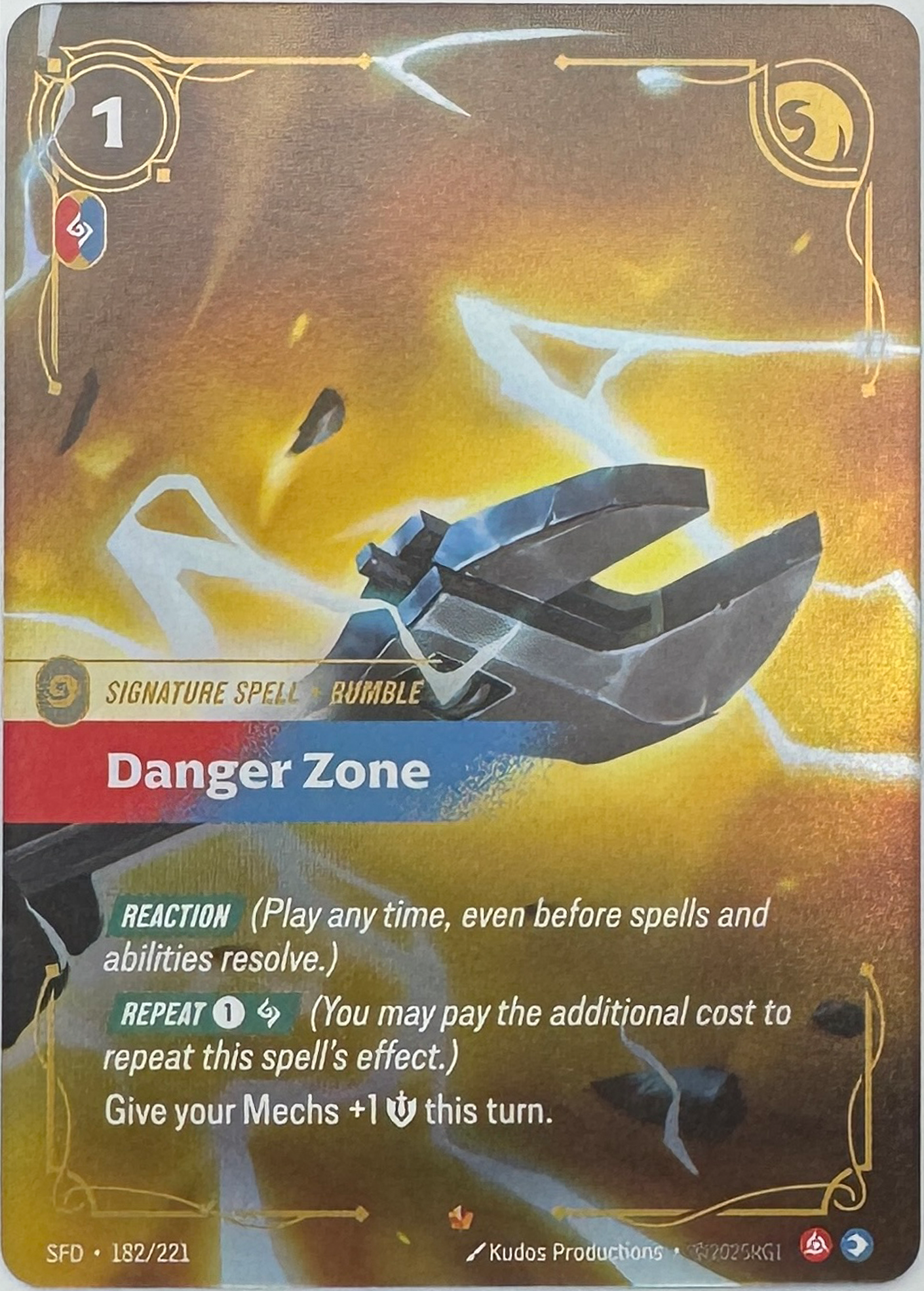 Danger Zone SFD 182/221