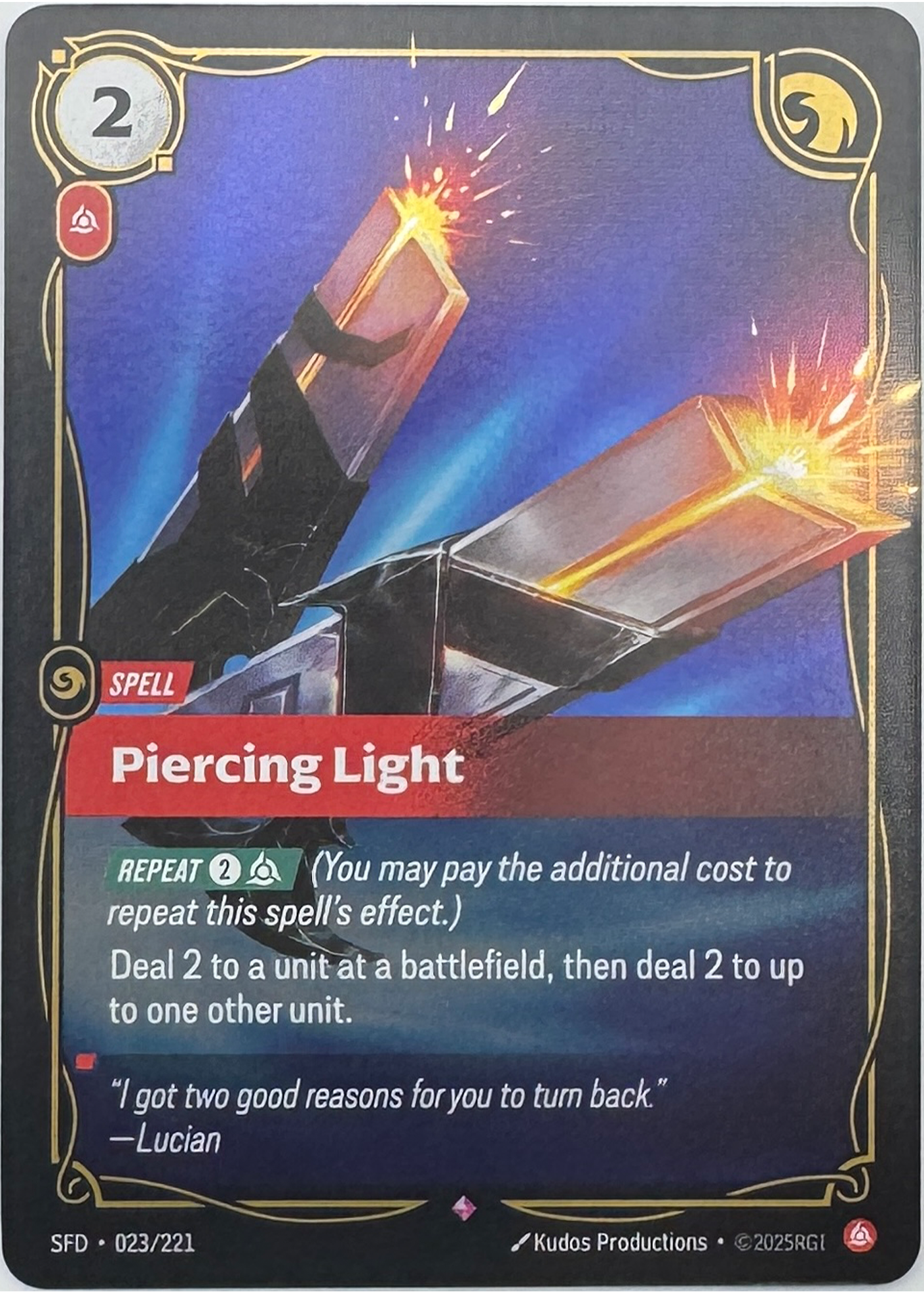 Piercing Light SFD 023/221