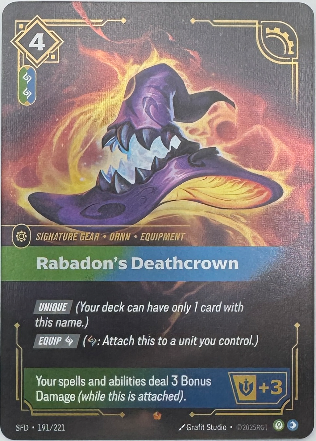 Rabadons Deathcrown SFD 191/221