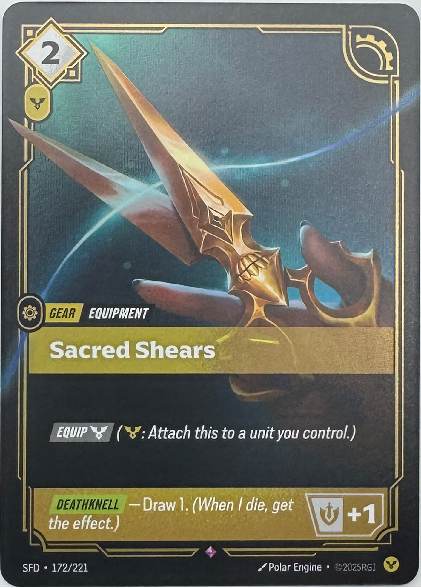 Sacred Shears SFD 172/221