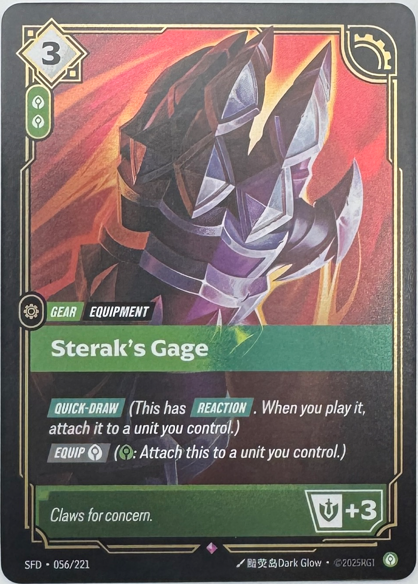 Steraks Gage SFD 056/221