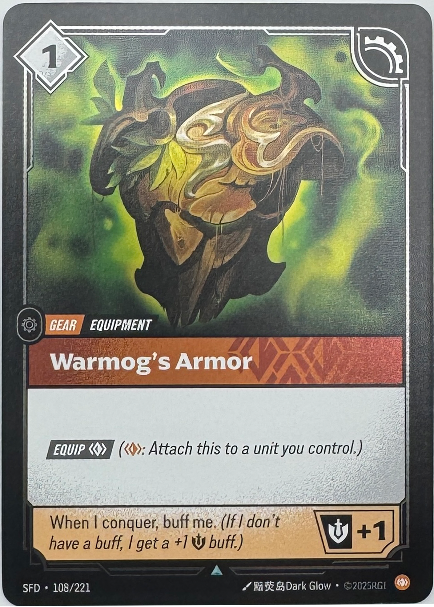 Warmogs Armor SFD 108/221