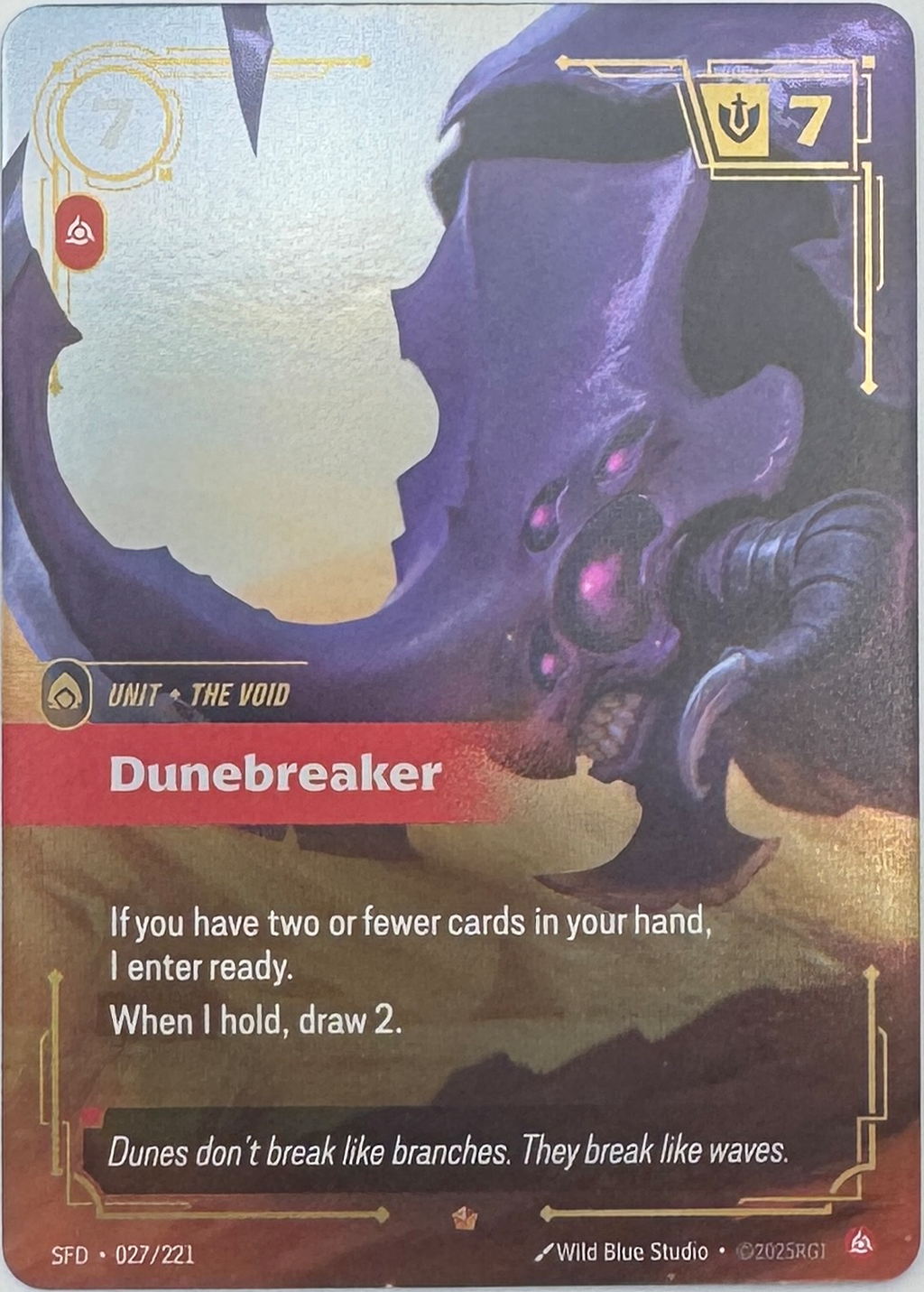 Dunebreaker SFD 027/221