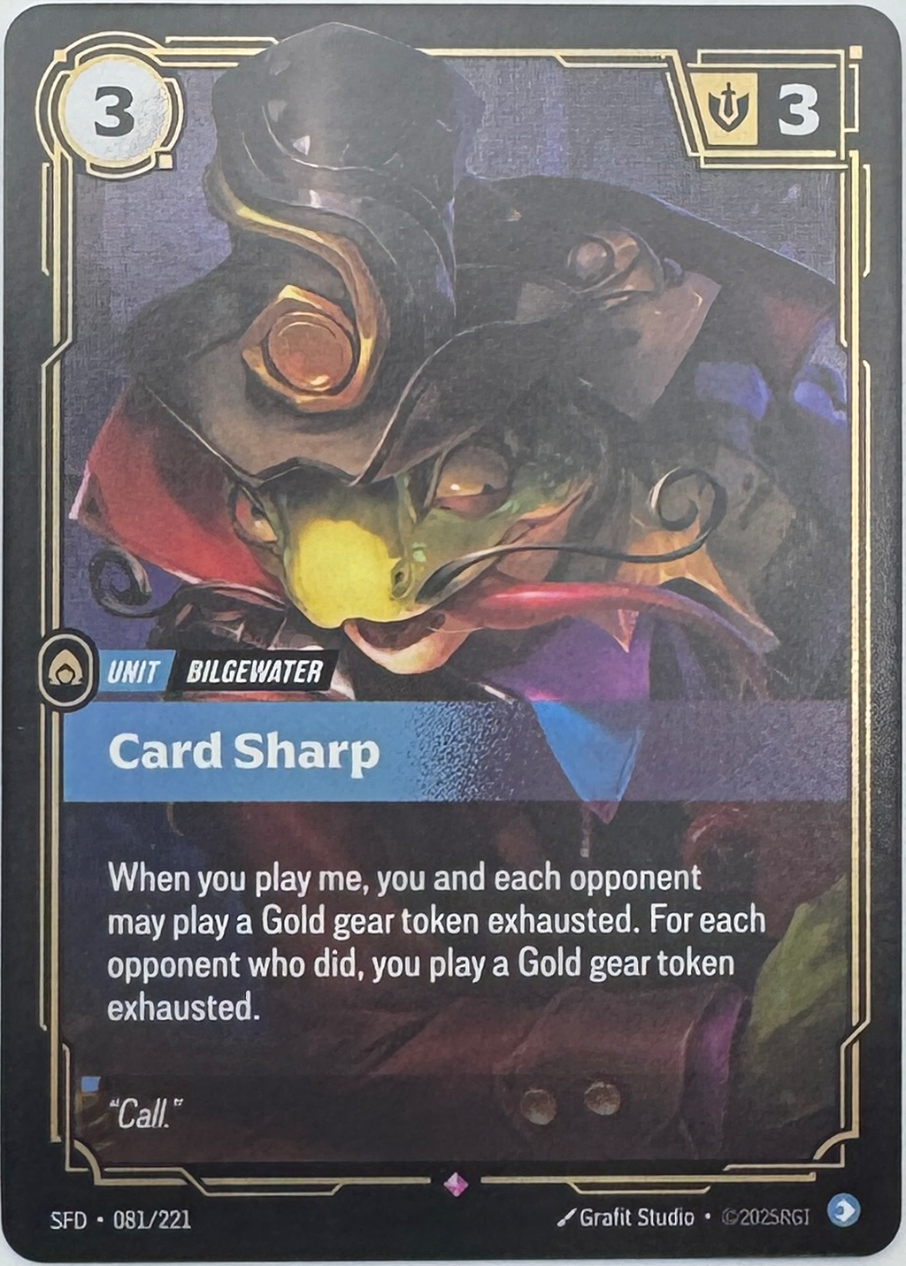 Card Sharp SFD 081/221