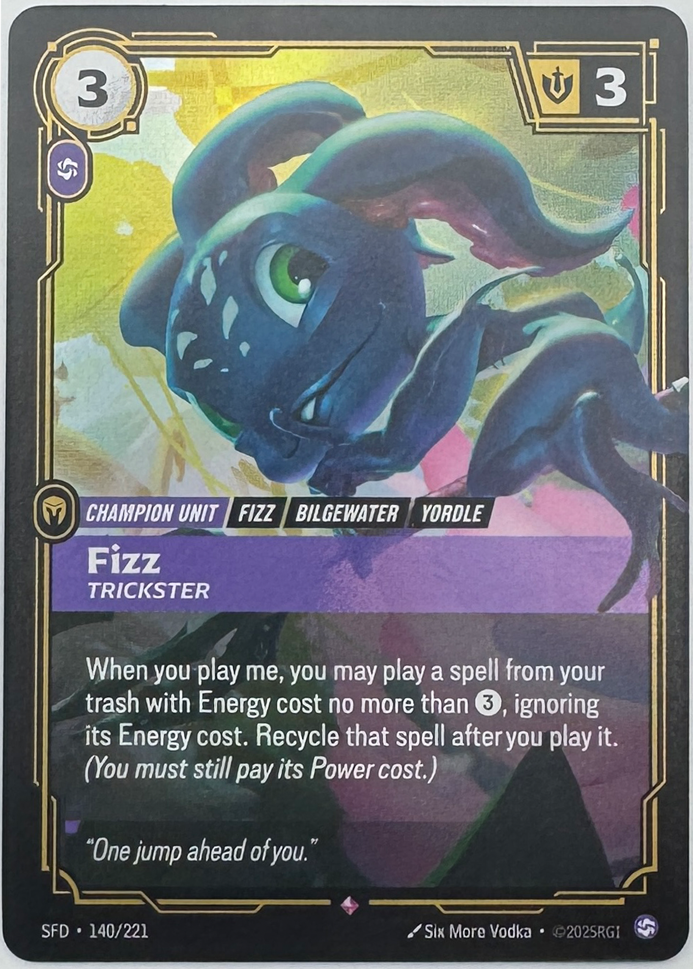 Fizz Trickster SFD 140/221