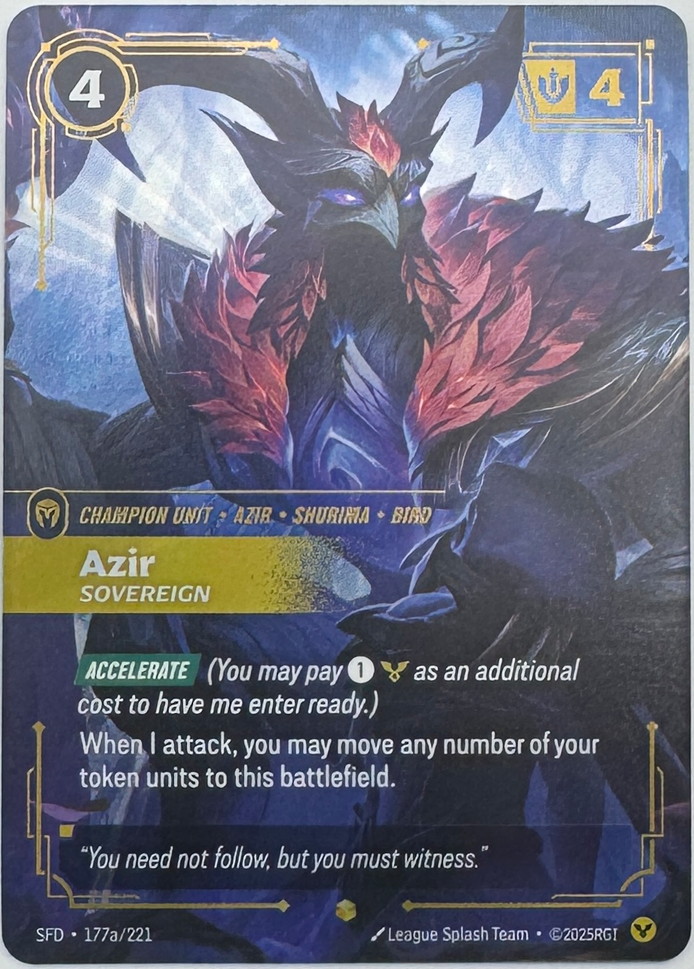 Azir Sovereign SFD 177a/221