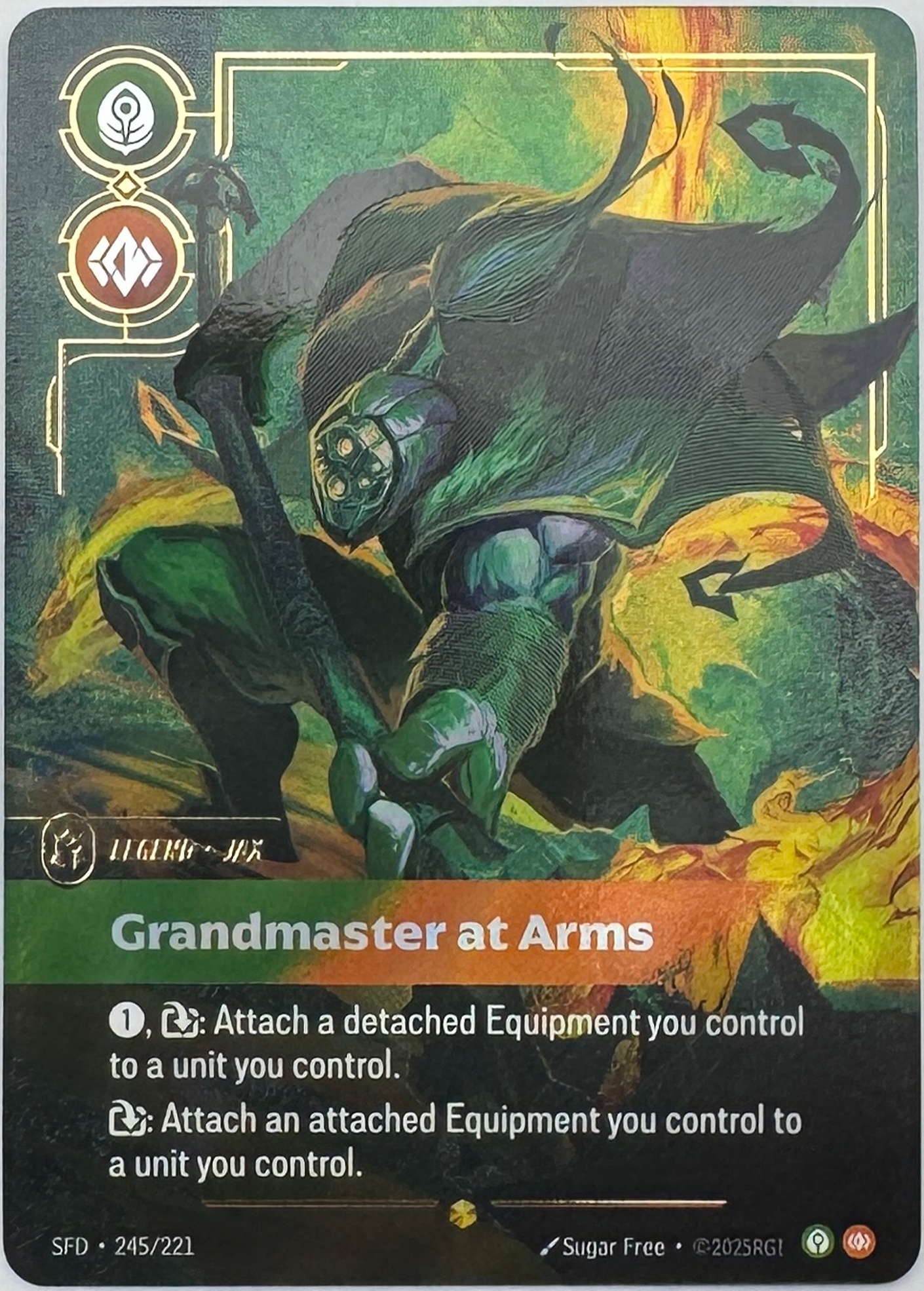 Grandmaster at Arms ON SFD 245/221