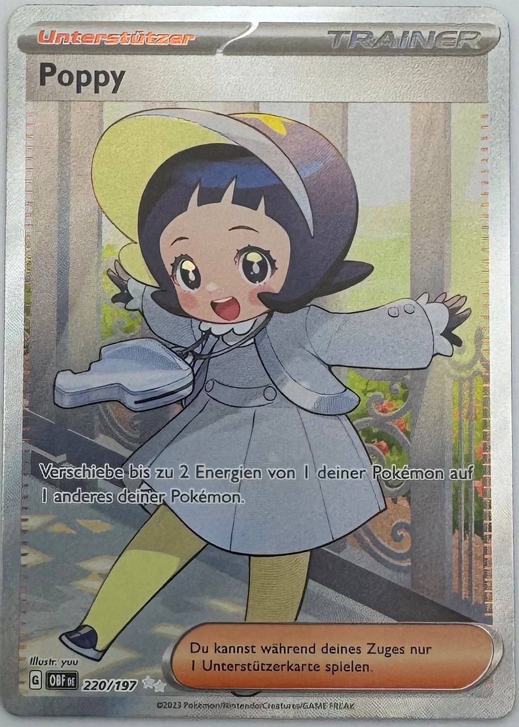 Pokemon Poppy OBF DE 220/197