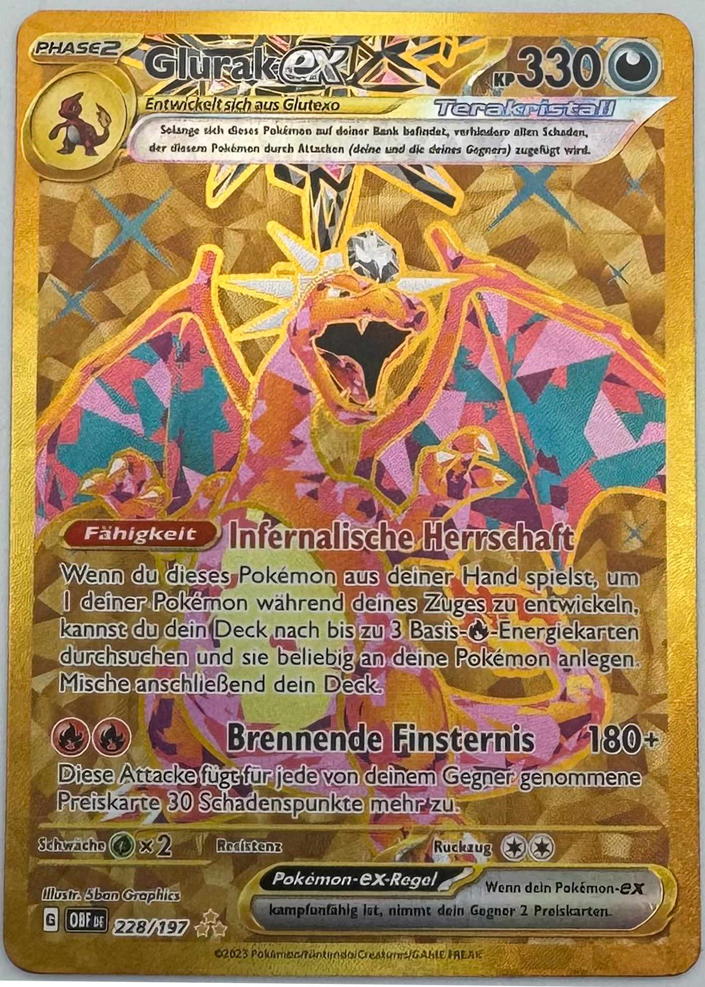 Glurak ex OBF DE 228/197