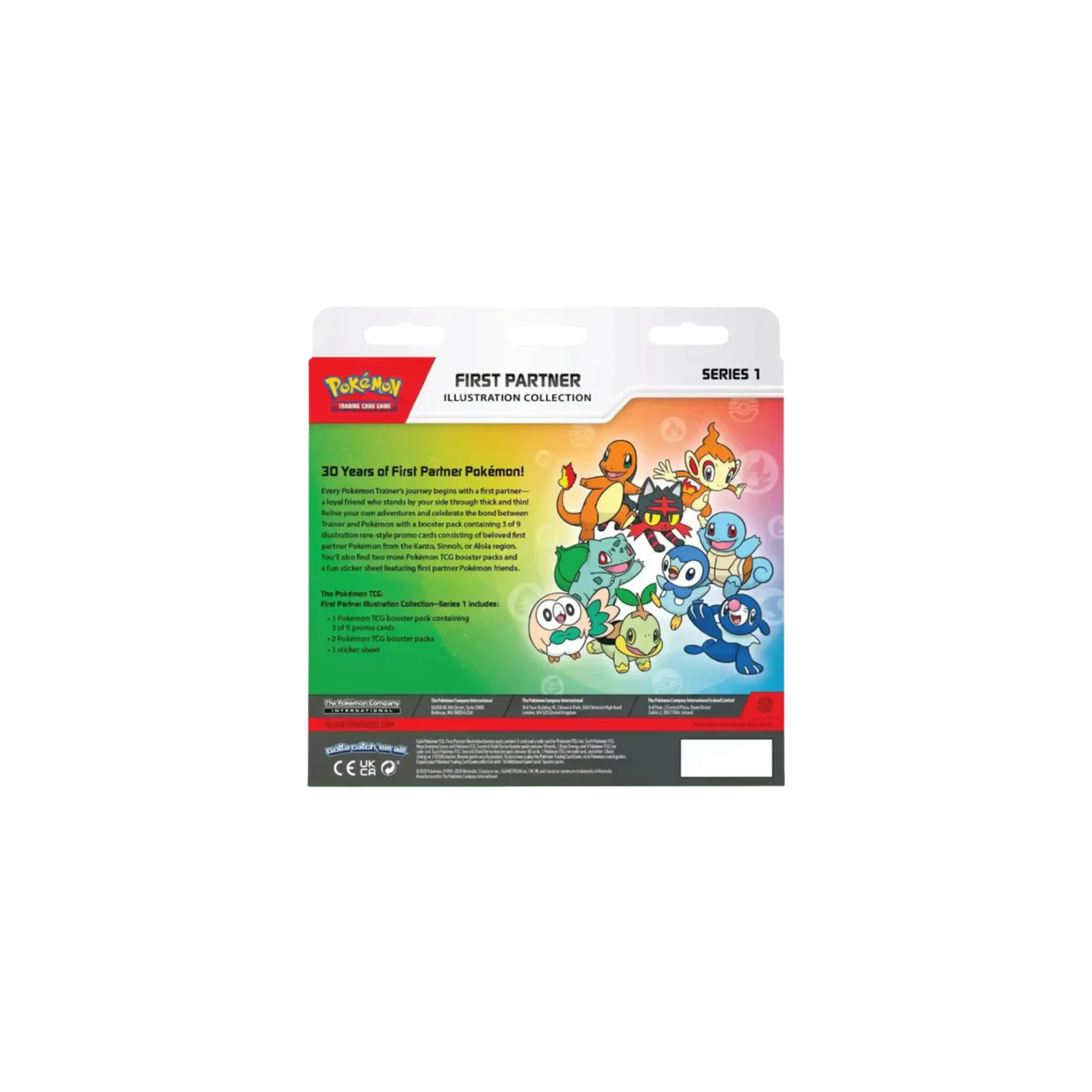Pokémon First Partner Illustration Collection Series 1 (ENG) - Vorverkauf